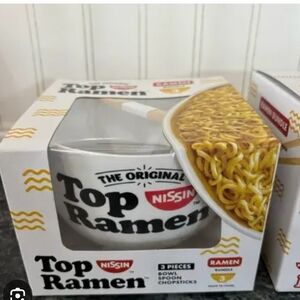 Nissin Top Ramen Bowl Set - White 🚨Please Read Description For Prices 🚨